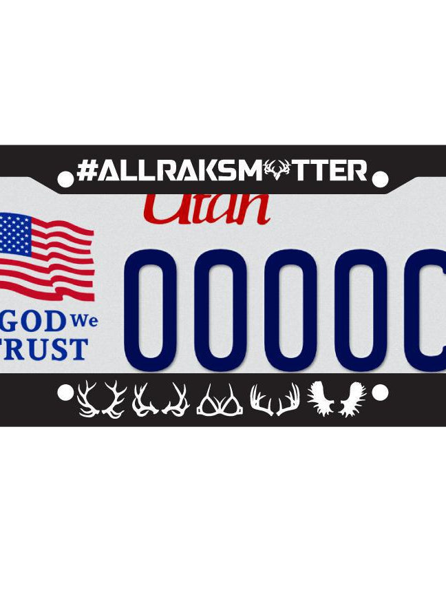Load image into Gallery viewer, All Raks Matter ™ License Plate Frame