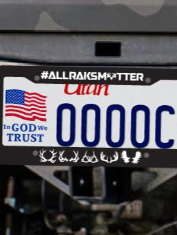 Load image into Gallery viewer, All Raks Matter ™ License Plate Frame