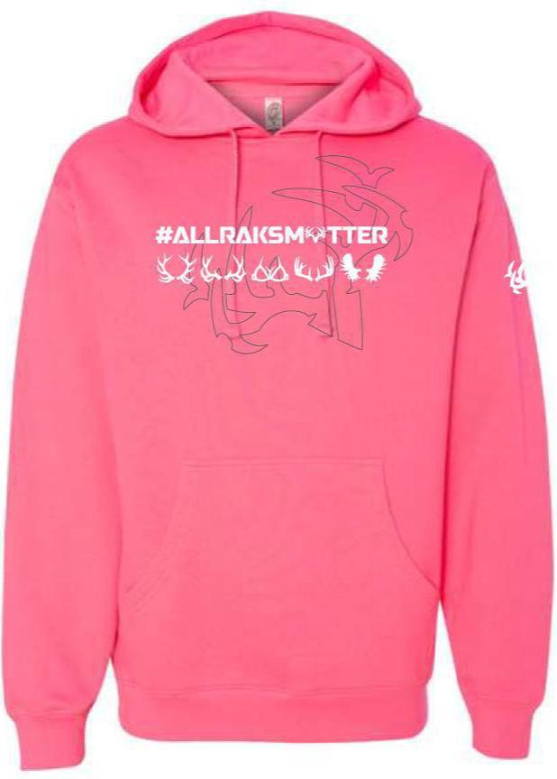 Load image into Gallery viewer, All Raks Matter ™ Neon Pink Boobies Hoodie
