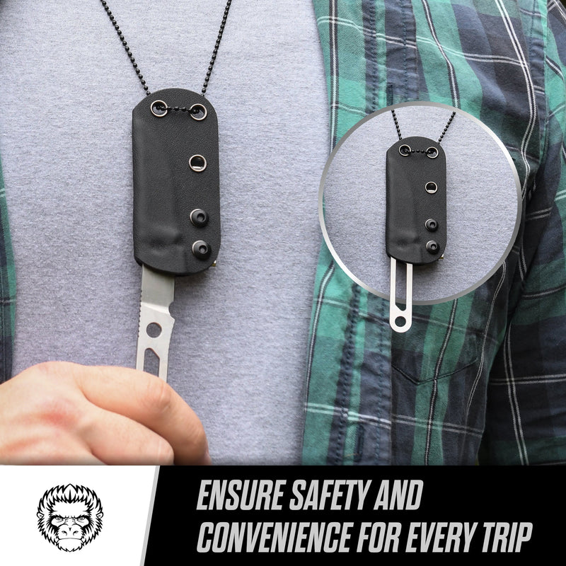 Load image into Gallery viewer, The Scalpel All-Steel Survival Knife Giftset for Outdoors