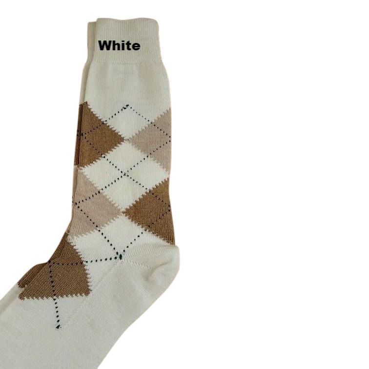 Load image into Gallery viewer, Alpaca Argyle Socks