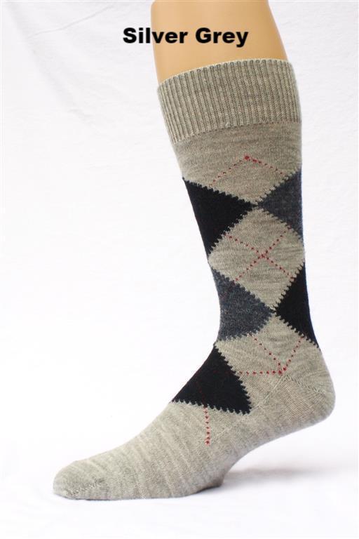 Load image into Gallery viewer, Alpaca Argyle Socks