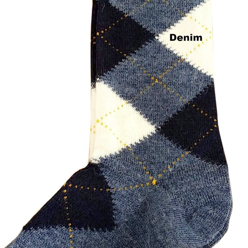 Load image into Gallery viewer, Alpaca Argyle Socks
