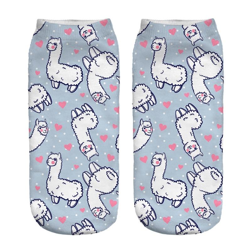 Load image into Gallery viewer, Alpaca Dreams of Love Socks