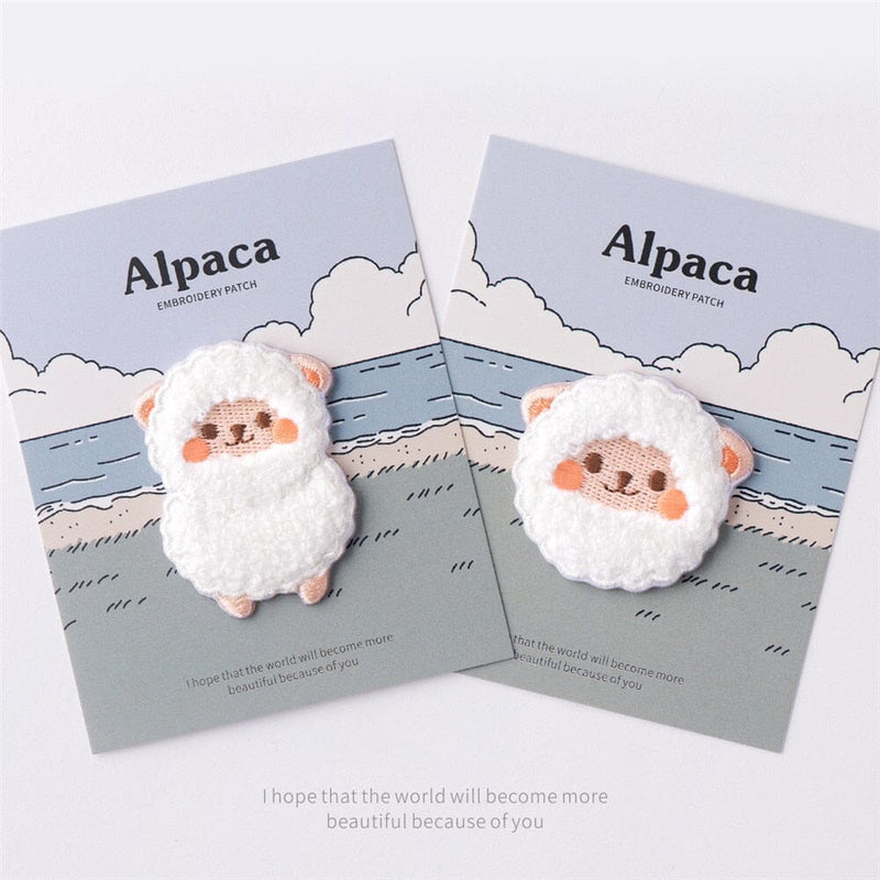 Load image into Gallery viewer, Alpaca Embroidery Patch