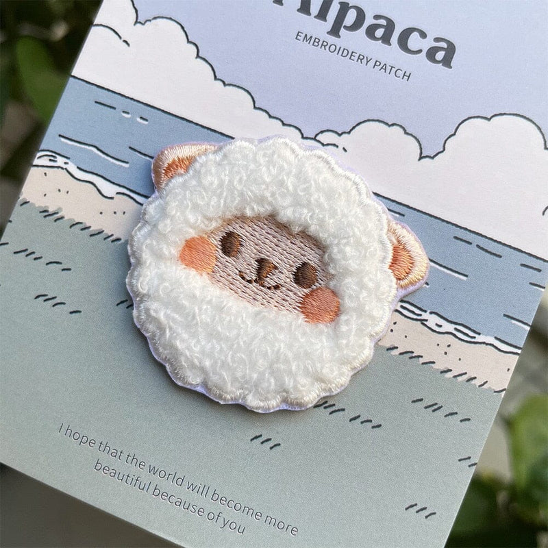 Load image into Gallery viewer, Alpaca Embroidery Patch
