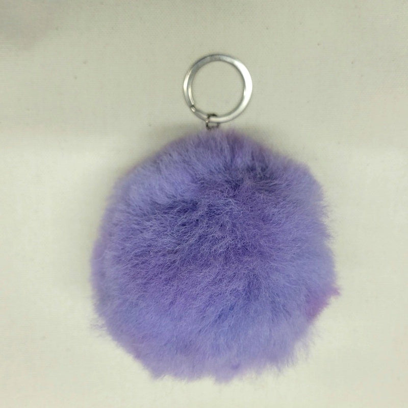 Load image into Gallery viewer, Alpaca Fuzzball Keychain
