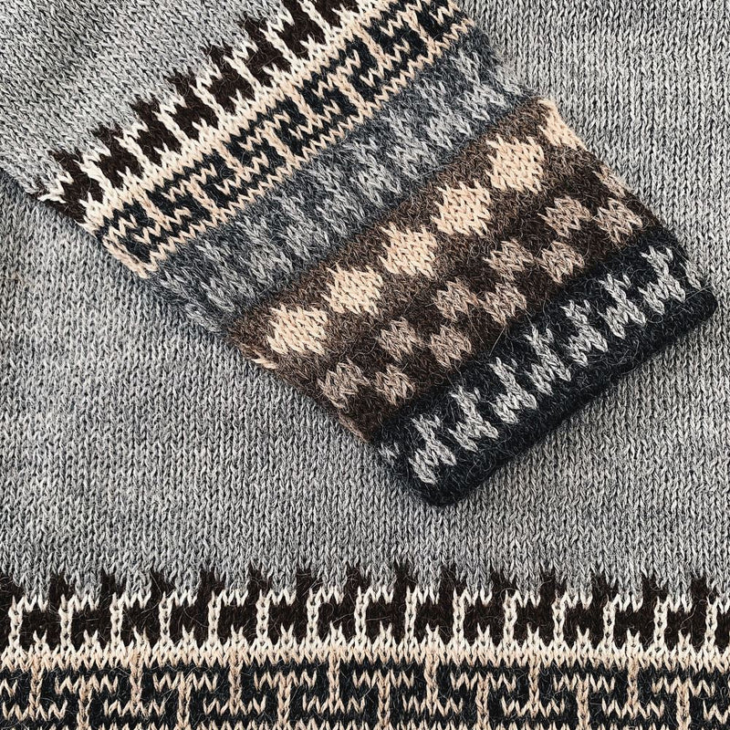 Load image into Gallery viewer, Alpaca Inca Patterned Sweater