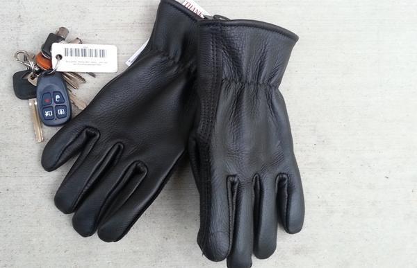 Load image into Gallery viewer, Alpaca Knit Lined Cowhide Leather Gloves - Alpaca Made in the USA