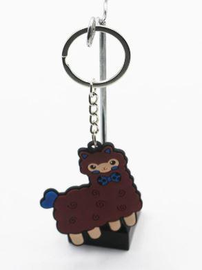 Load image into Gallery viewer, Alpaca Tag Keychain