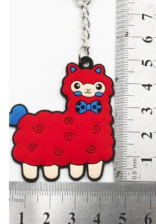 Load image into Gallery viewer, Alpaca Tag Keychain