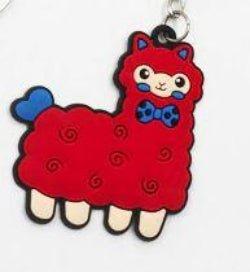 Load image into Gallery viewer, Alpaca Tag Keychain