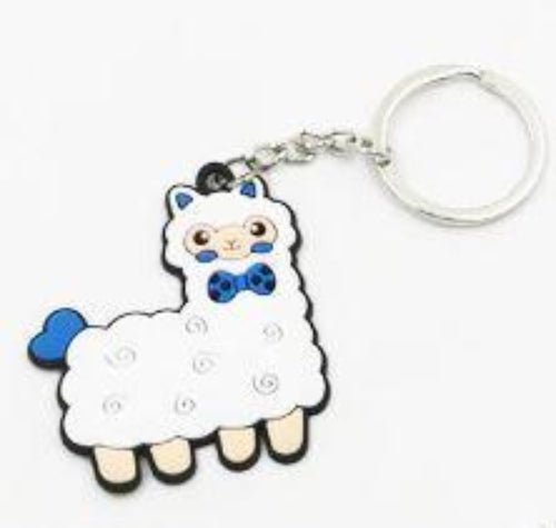 Load image into Gallery viewer, Alpaca Tag Keychain