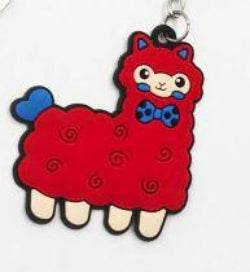 Load image into Gallery viewer, Alpaca Tag Keychain