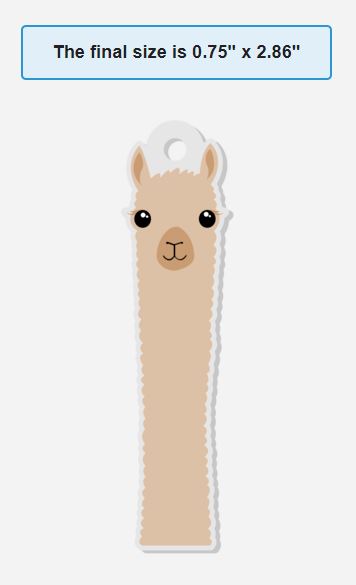 Load image into Gallery viewer, Alpaca Watching Keychain
