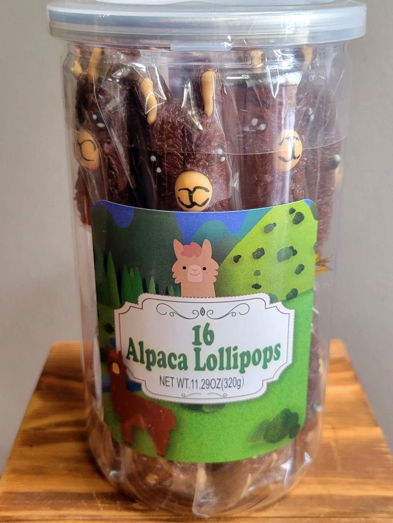 Load image into Gallery viewer, Alpaca Watching Lollipops
