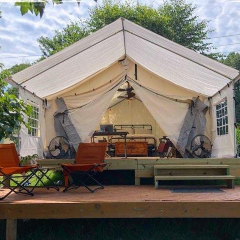 Load image into Gallery viewer, 16'x20' & 16'x24' Porch - Canvas Wall Tent