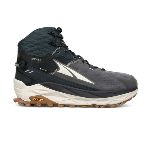 Women's Altra Olympus 5 Mid GTX, Black, 7 B Medium - Skoutley Outdoors LLC