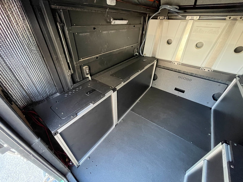 Load image into Gallery viewer, Alu-Cab Canopy Camper V2 - Toyota Tacoma 2005-2023 2nd & 3rd Gen. - Front Utility Module - 6' Bed
