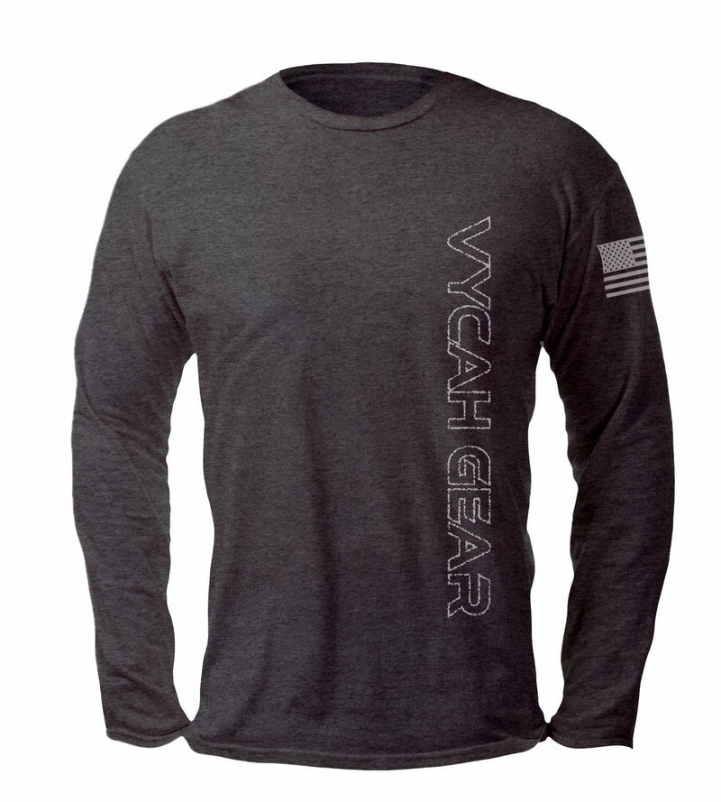 Load image into Gallery viewer, Vycah Freedom Tee - Dark Heather Gray