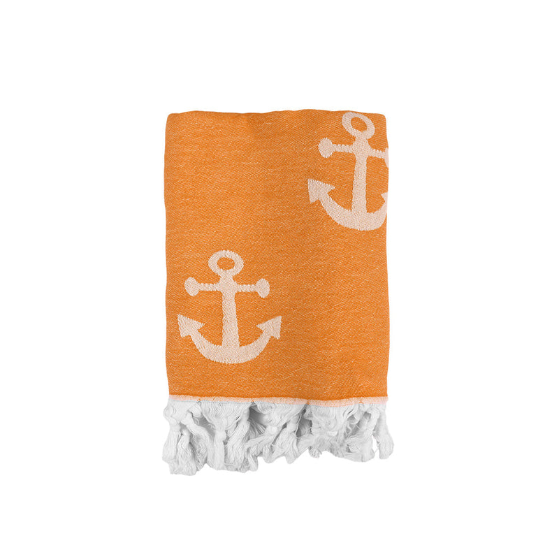 Load image into Gallery viewer, Anchor - Turkish Beach Towel