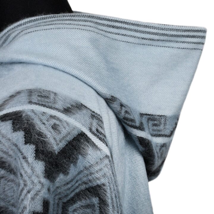 Load image into Gallery viewer, Andean Sky Alpaca Poncho