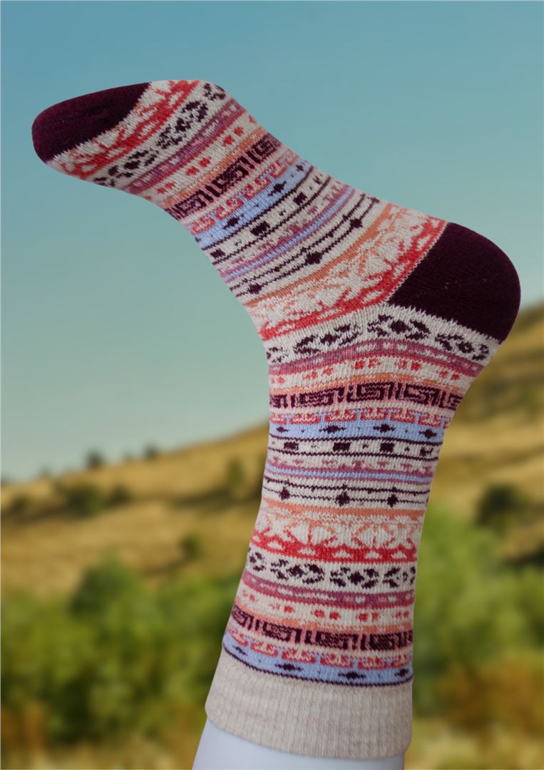 Load image into Gallery viewer, Andes Alpaca Socks