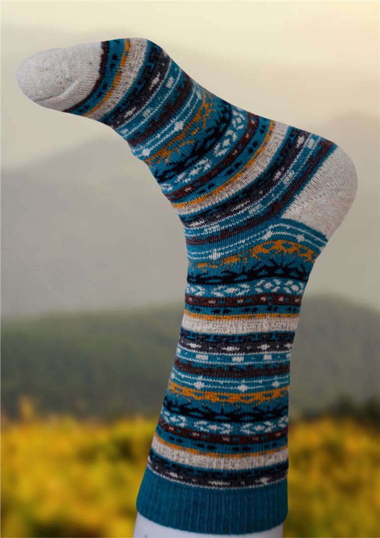 Load image into Gallery viewer, Andes Alpaca Socks