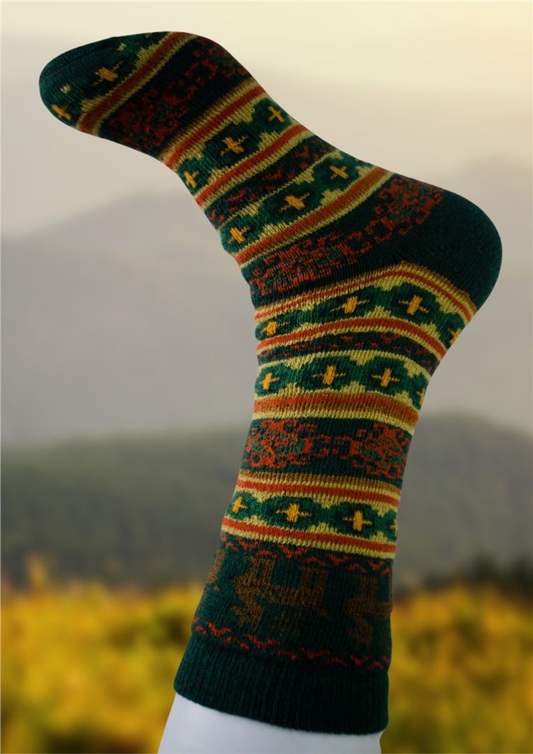 Load image into Gallery viewer, Andes Alpaca Socks