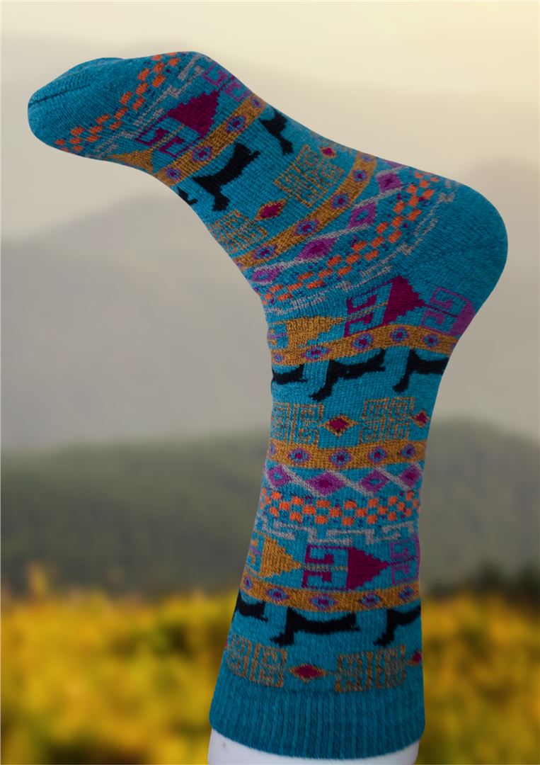 Load image into Gallery viewer, Andes Alpaca Socks