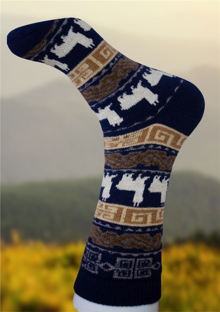 Load image into Gallery viewer, Andes Alpaca Socks