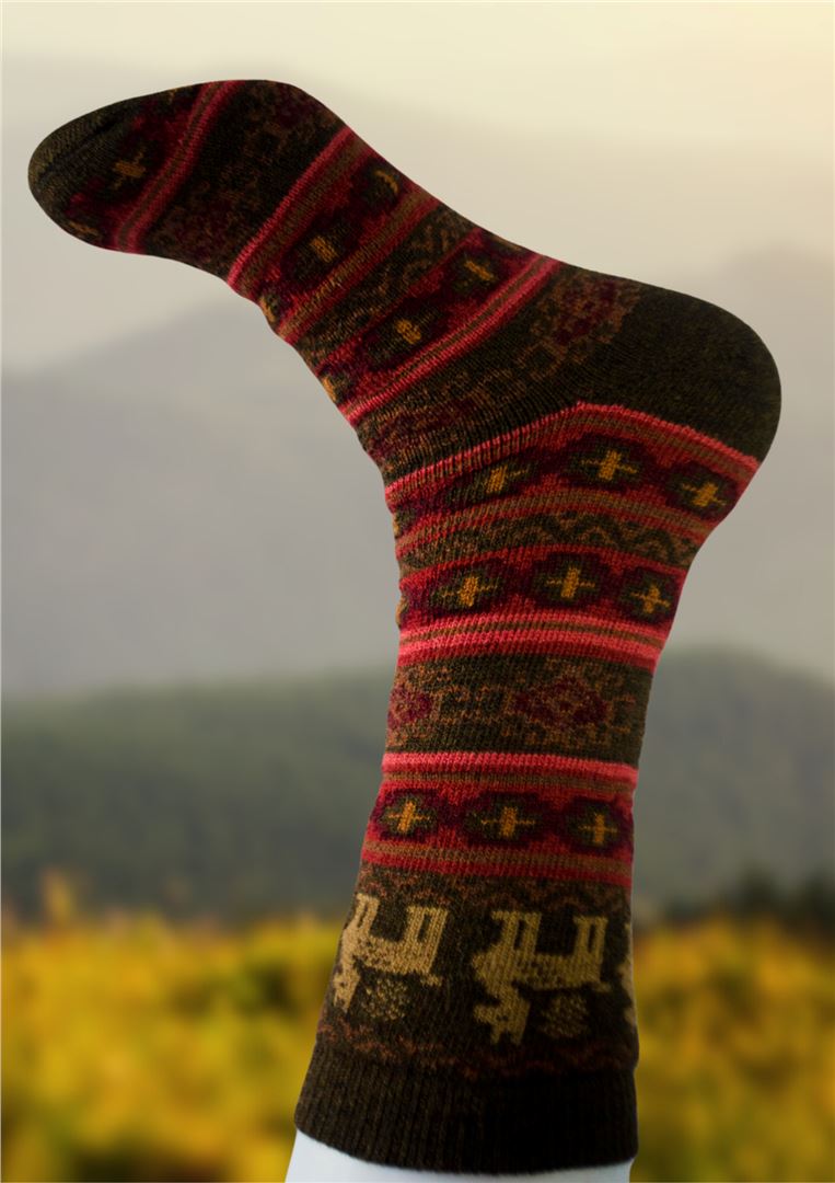 Load image into Gallery viewer, Andes Alpaca Socks