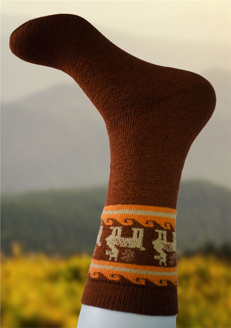 Load image into Gallery viewer, Andes Alpaca Socks