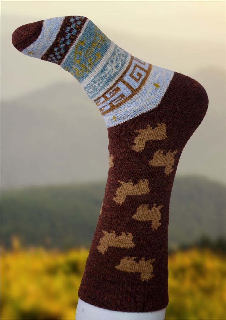 Load image into Gallery viewer, Andes Alpaca Socks