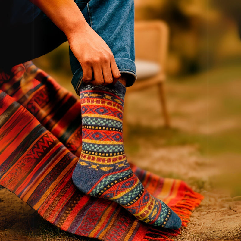 Load image into Gallery viewer, Andes Alpaca Socks