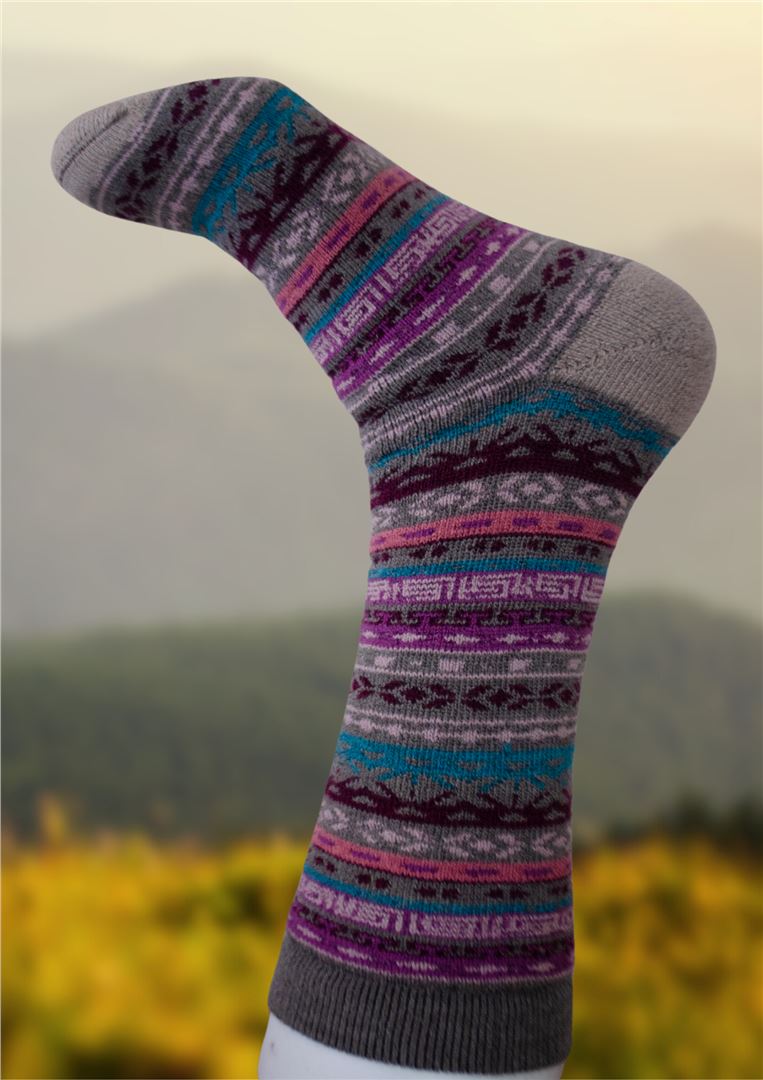 Load image into Gallery viewer, Andes Alpaca Socks