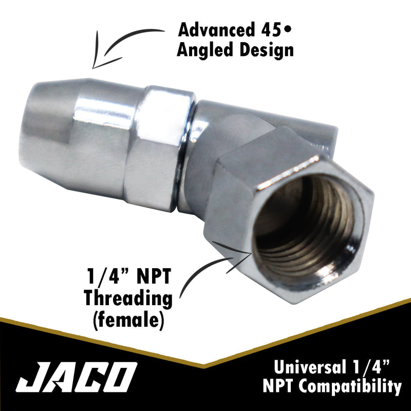 Load image into Gallery viewer, Advanced Angled Tire Air Chuck - 1/4" NPT (2 Pack)