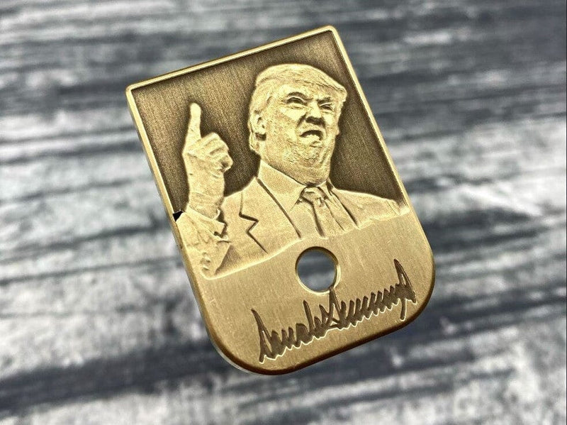 Load image into Gallery viewer, Milspin Donald Trump 3D Magazine Base Plate