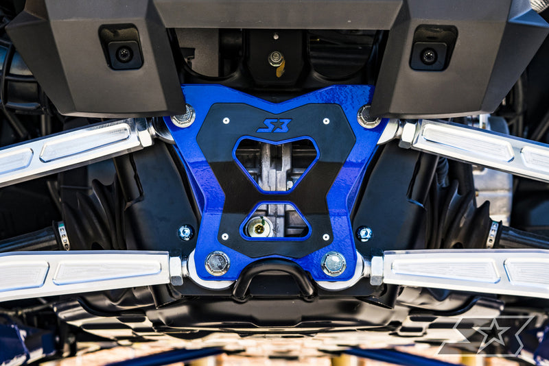Load image into Gallery viewer, Polaris RZR XP Turbo S Double Shear Radius Rod Plate