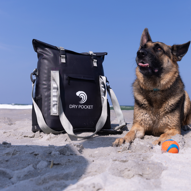 Load image into Gallery viewer, Waterproof Floating Tote Cooler - Black