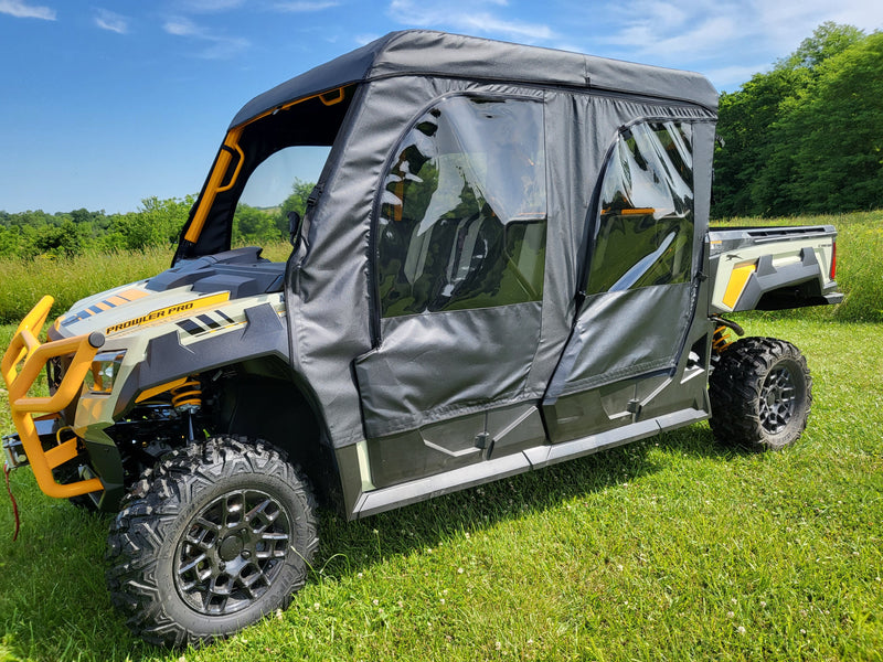 Load image into Gallery viewer, Tracker Off Road 800SX Crew - Full Cab Enclosure for Hard Windshield (Upper Doors)
