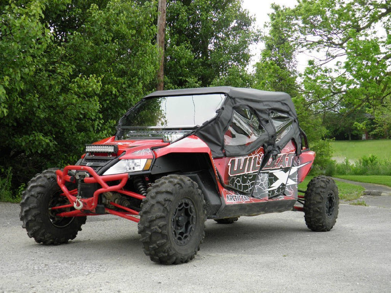 Load image into Gallery viewer, Arctic Cat Wildcat 4-Seater - Soft Upper Doors/Top Combo
