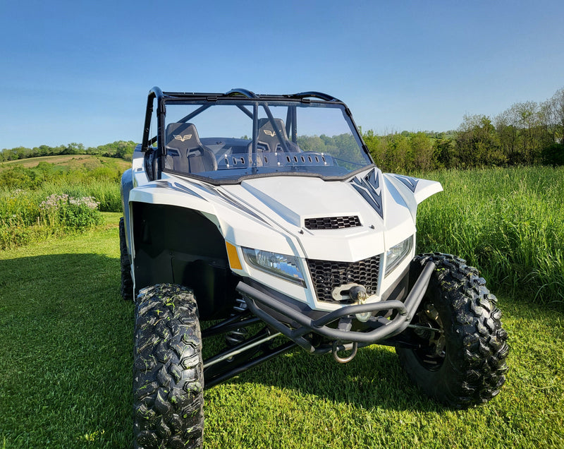 Load image into Gallery viewer, Arctic Cat Wildcat XX 2-Seater - 1-Piece Windshield with Clamp, Vent and Hard Coat Options