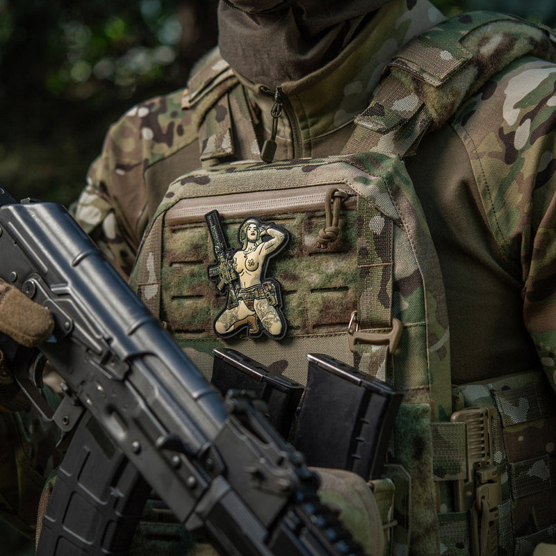 Load image into Gallery viewer, M-Tac Morale Patch Tactical Girl