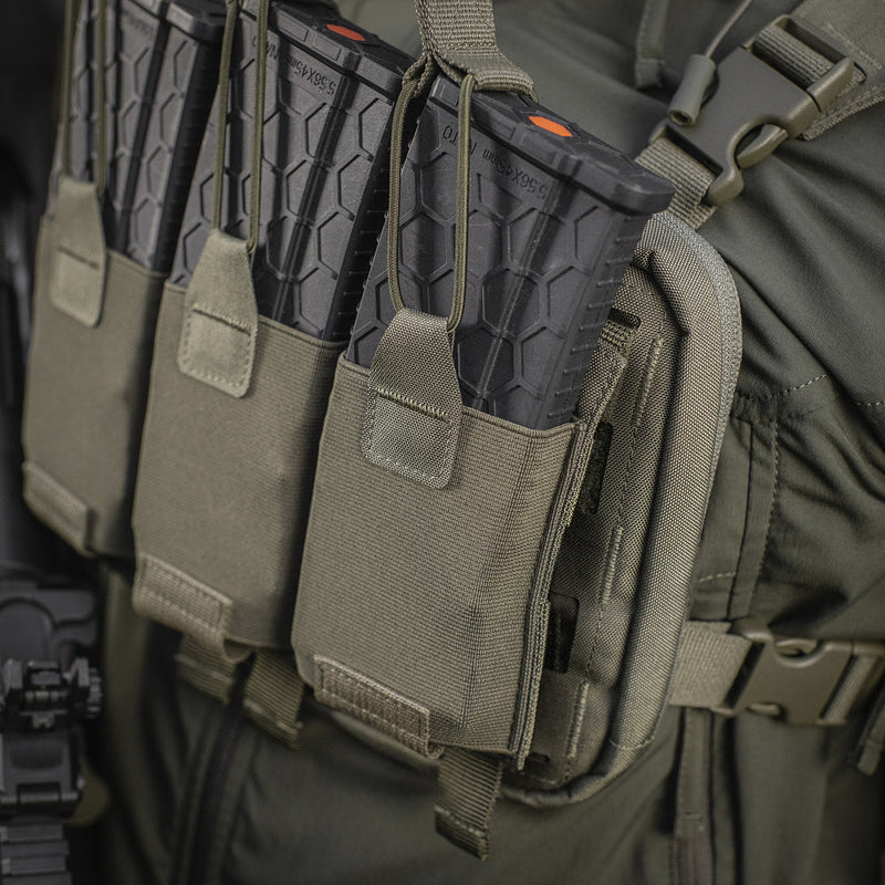 Load image into Gallery viewer, M-Tac Elastic Triple Mag Pouch Elite