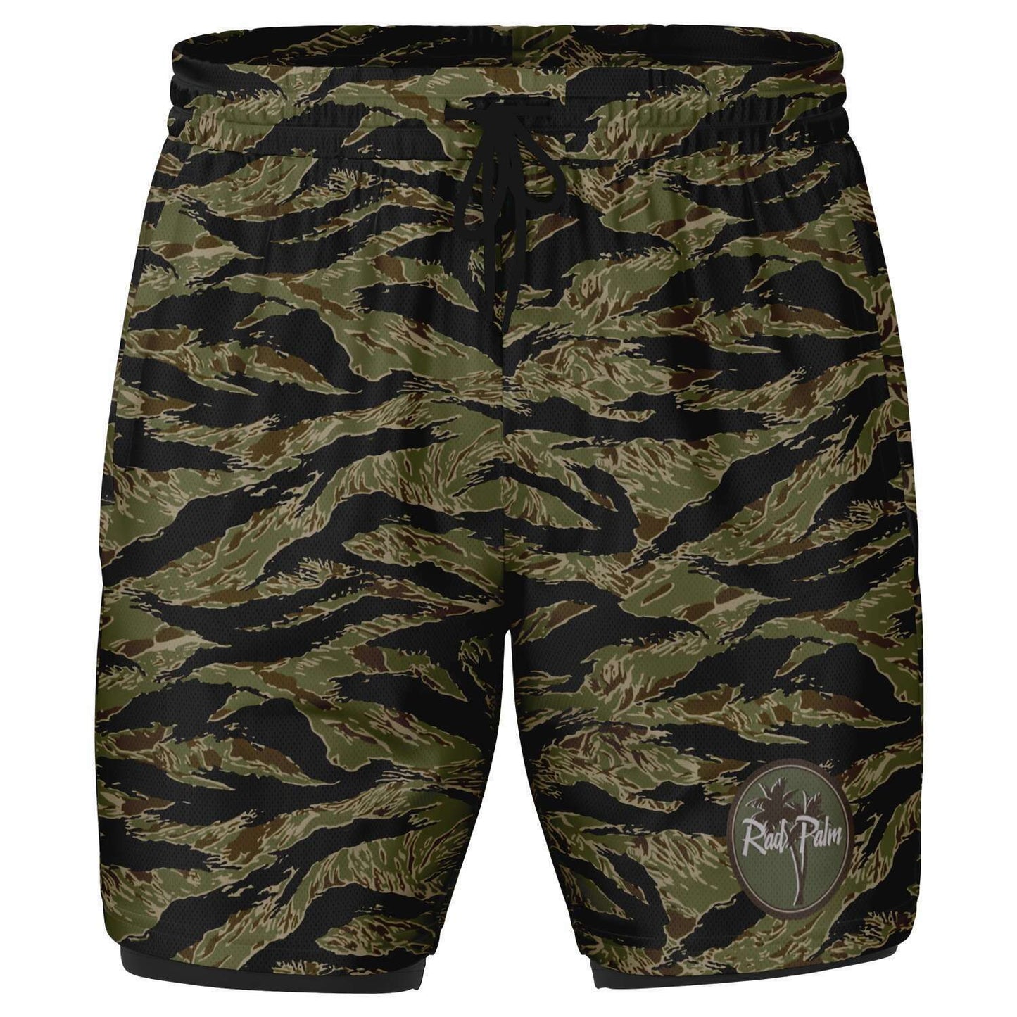 Rad Palm Tiger Stripe 2 in 1 Shorts