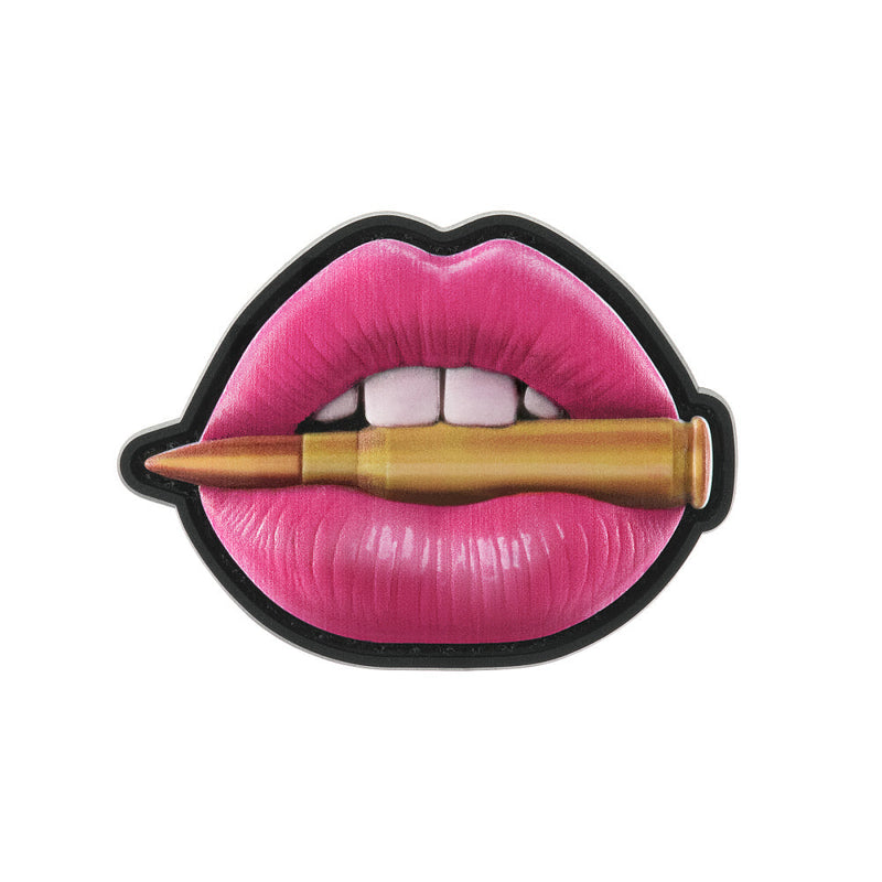 Load image into Gallery viewer, M-Tac Patch Pink Lips with Bullet PVC