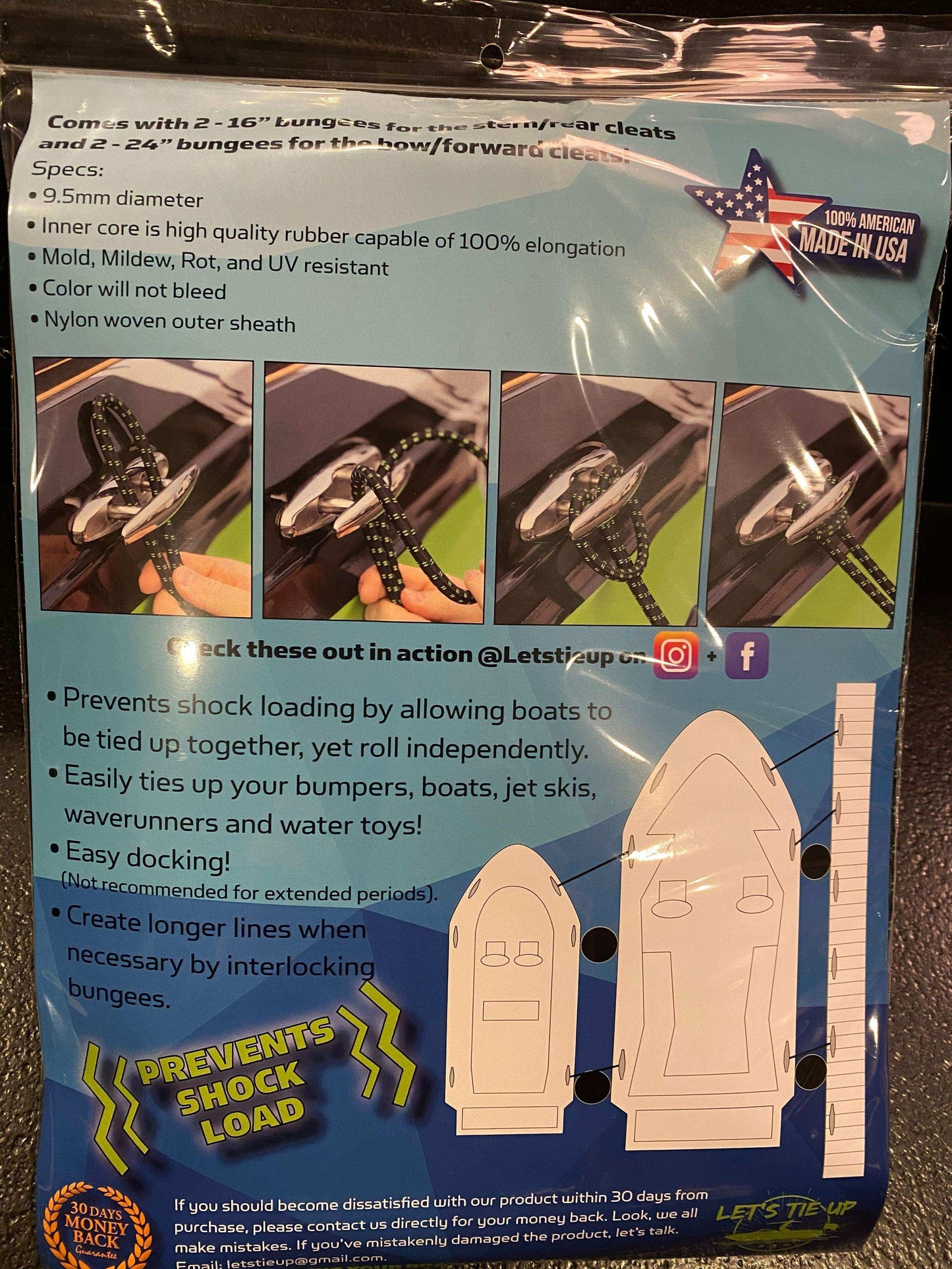 Boat-2-Boat Bungees - Skoutley Outdoors LLC
