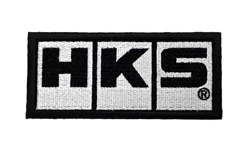 HKS Patch HKS W105 White 51003-Ak142