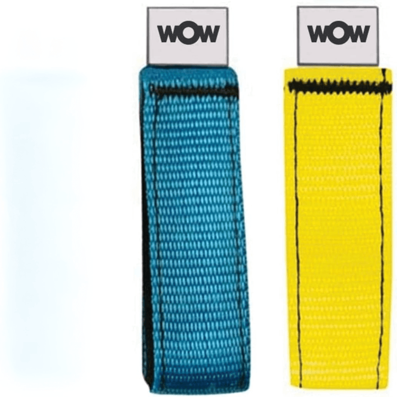 Load image into Gallery viewer, WOW Watersports 12-Inch Secure Multi-Color Velcro Straps 6-Pck